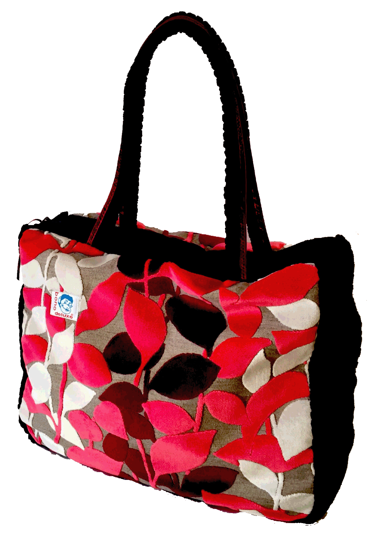 bonodeluxe tasche eckig rot 10x15cm copy